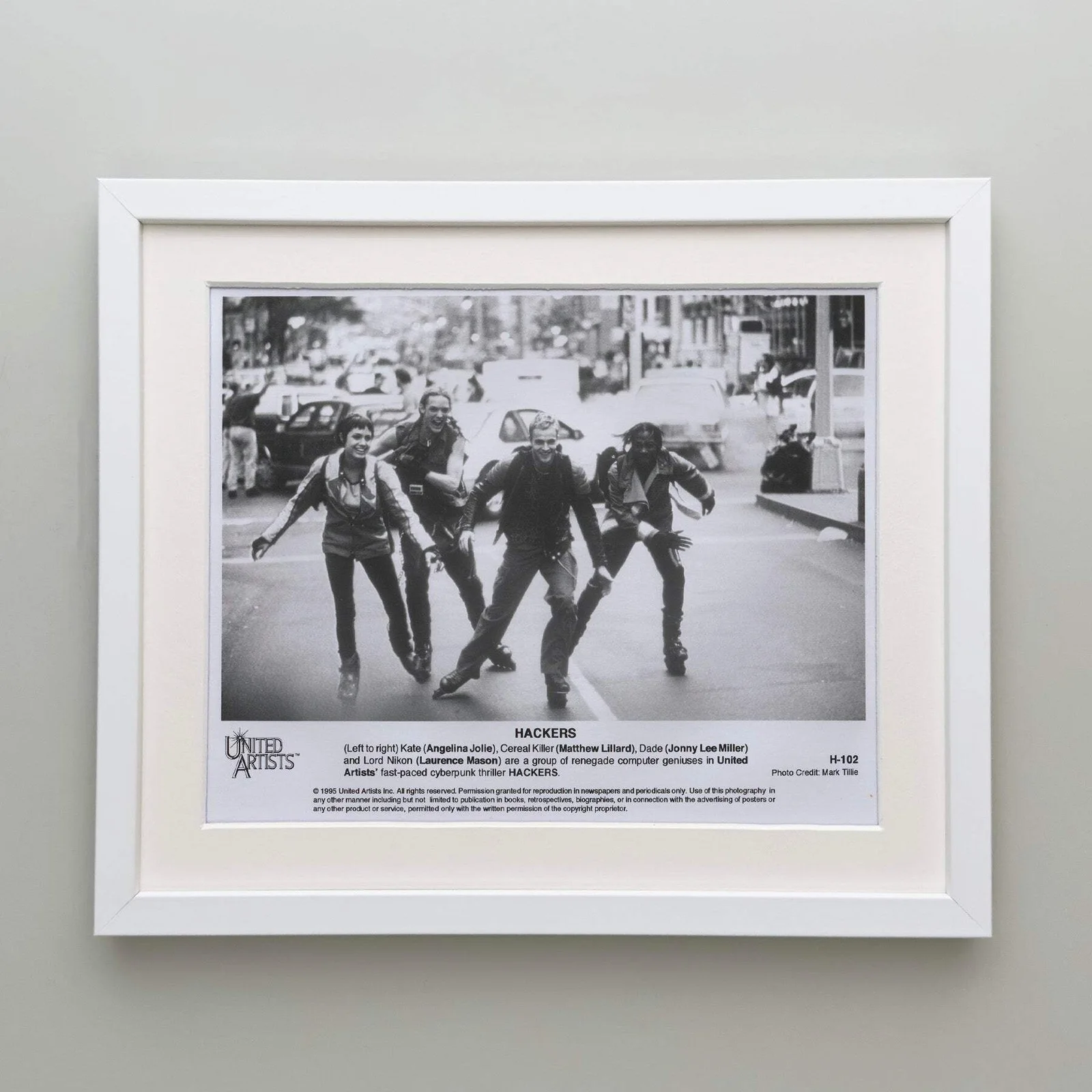Hackers (1995) Press Publicity Still - Framed, image 4