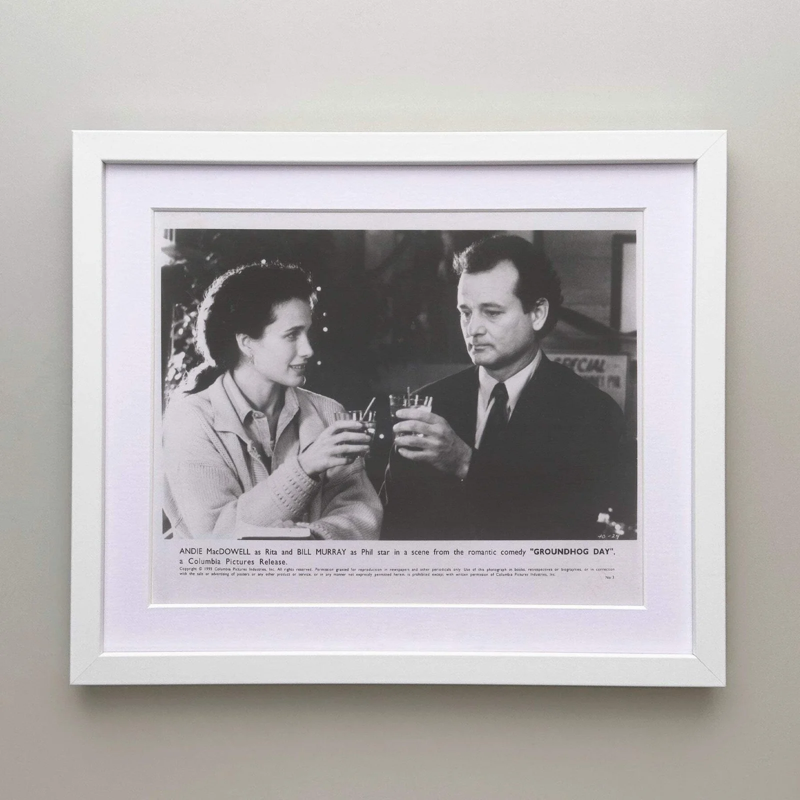 Groundhog Day (1993) Press Publicity Still - Framed, image 3