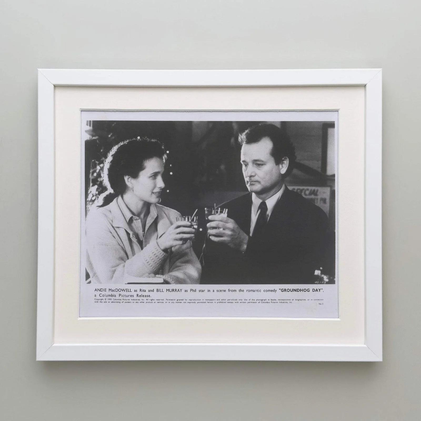 Groundhog Day (1993) Press Publicity Still - Framed, image 4