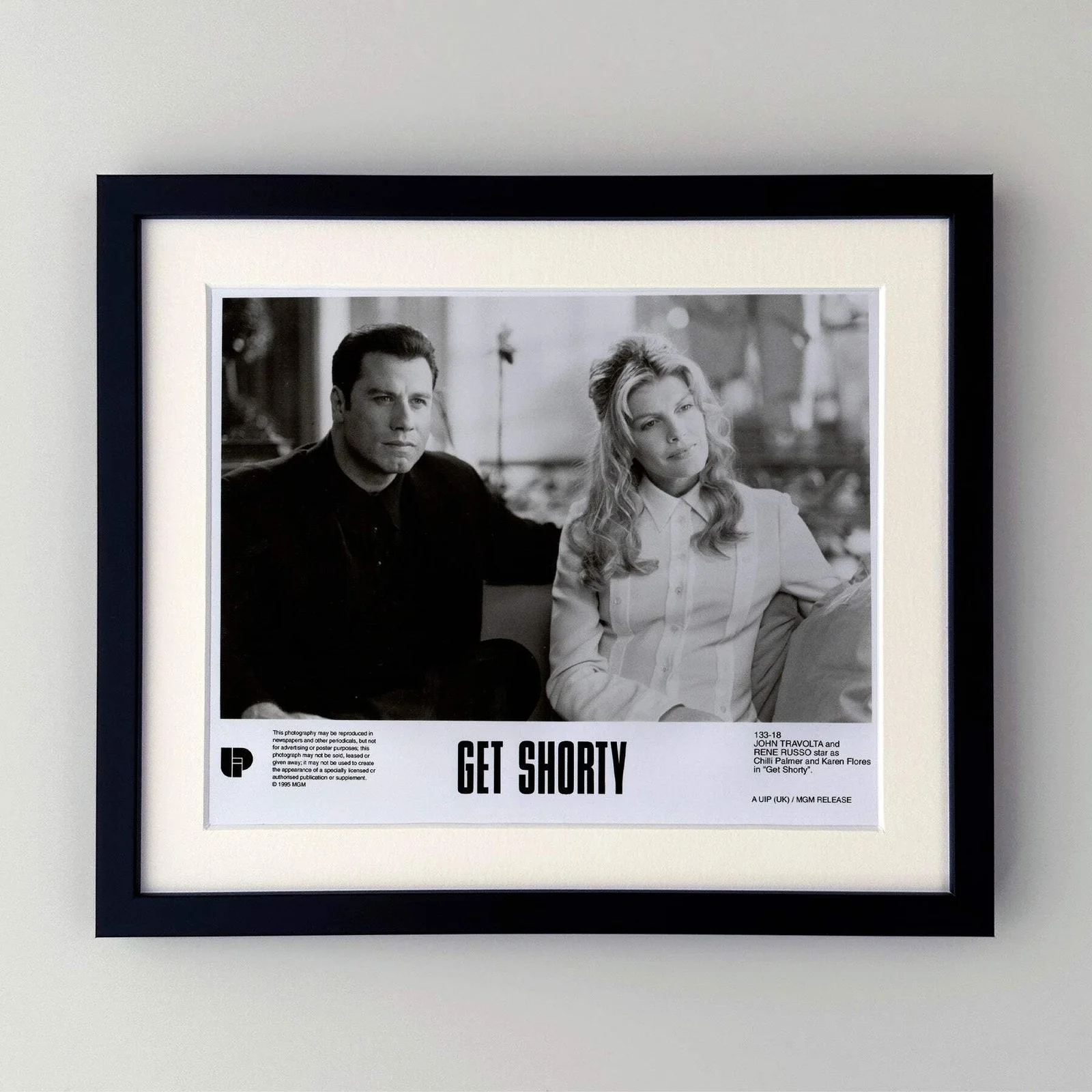 Get Shorty (1995) Press Publicity Still - Framed, image 2