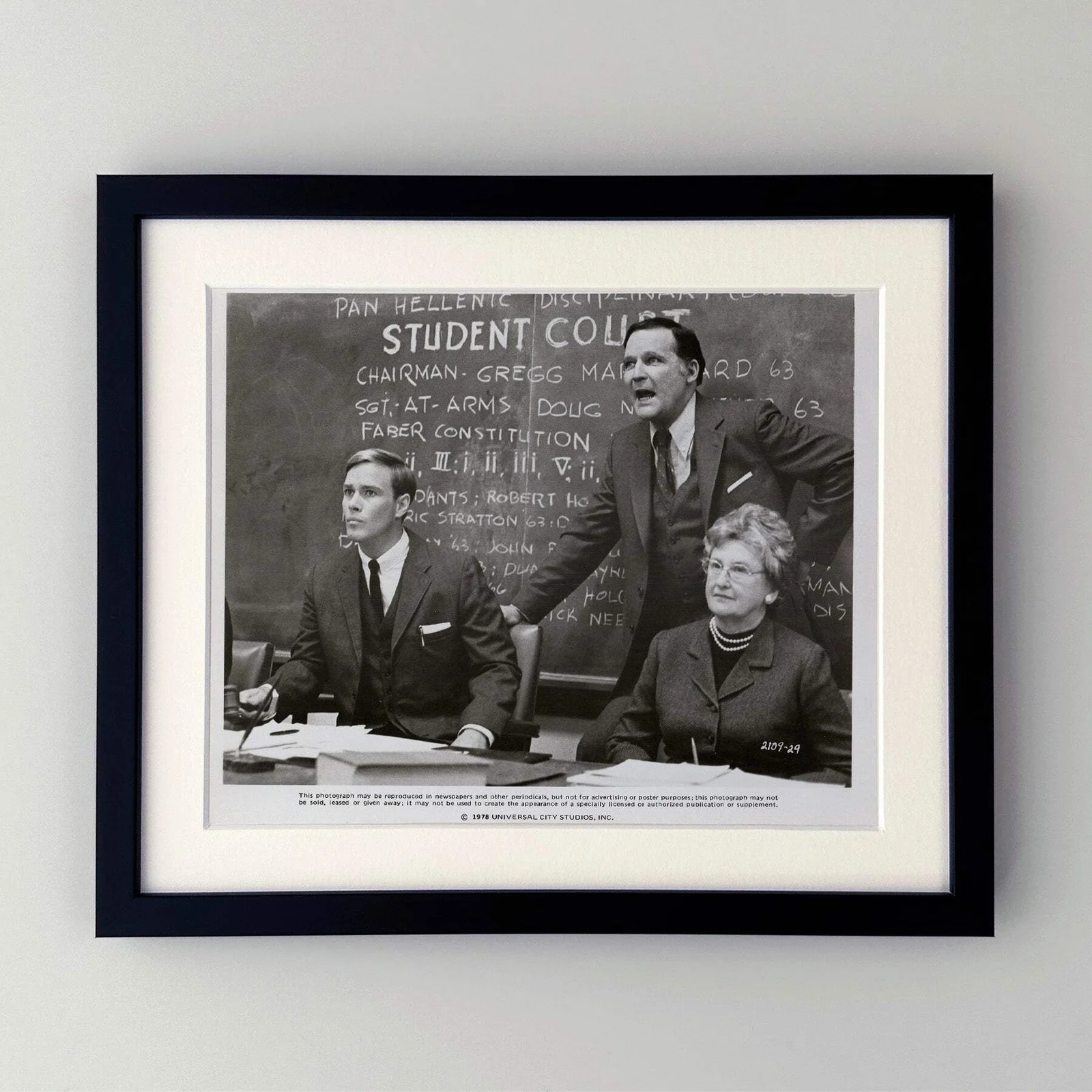 National Lampoons Animal House (1978) Press Publicity Still - Framed, изображение 2