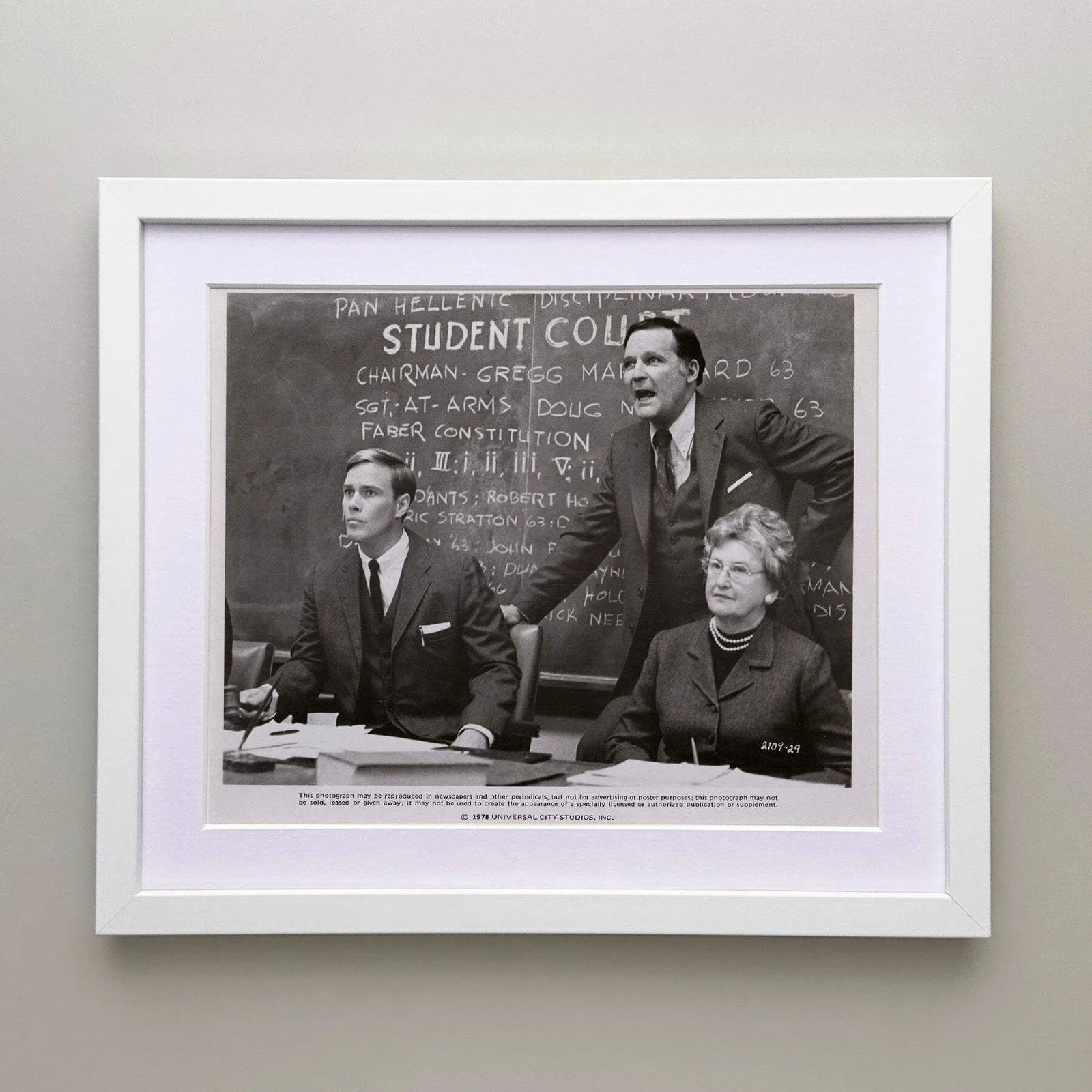 National Lampoons Animal House (1978) Press Publicity Still - Framed, изображение 3