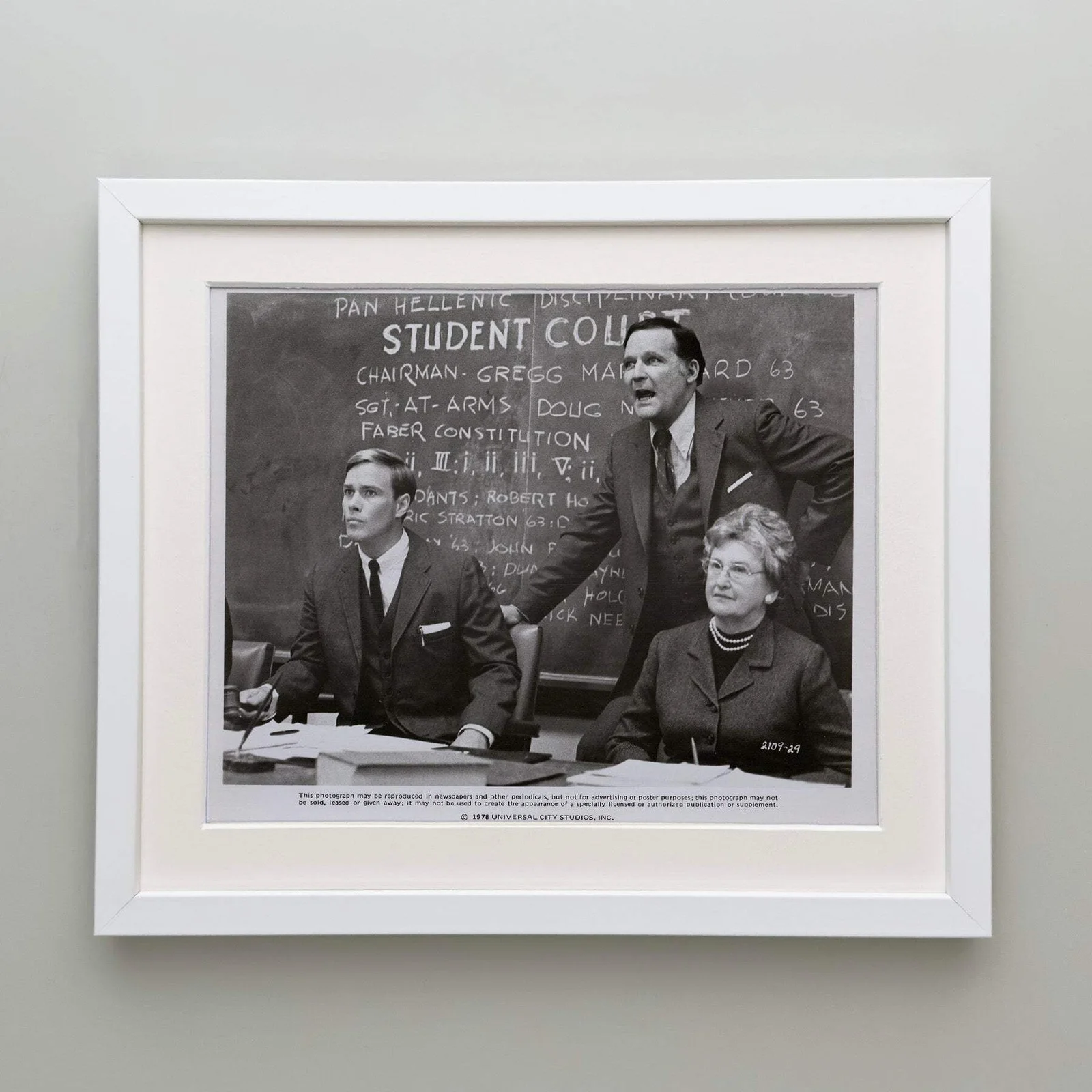 National Lampoons Animal House (1978) Press Publicity Still - Framed, изображение 4