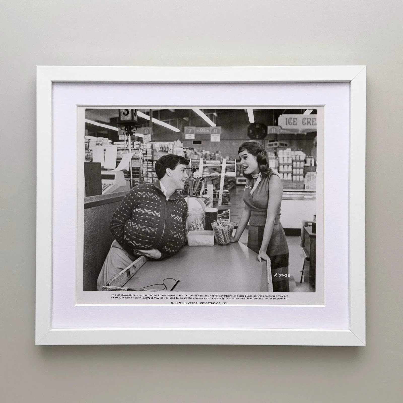 National Lampoons Animal House (1978) Press Publicity Still - Framed, изображение 3