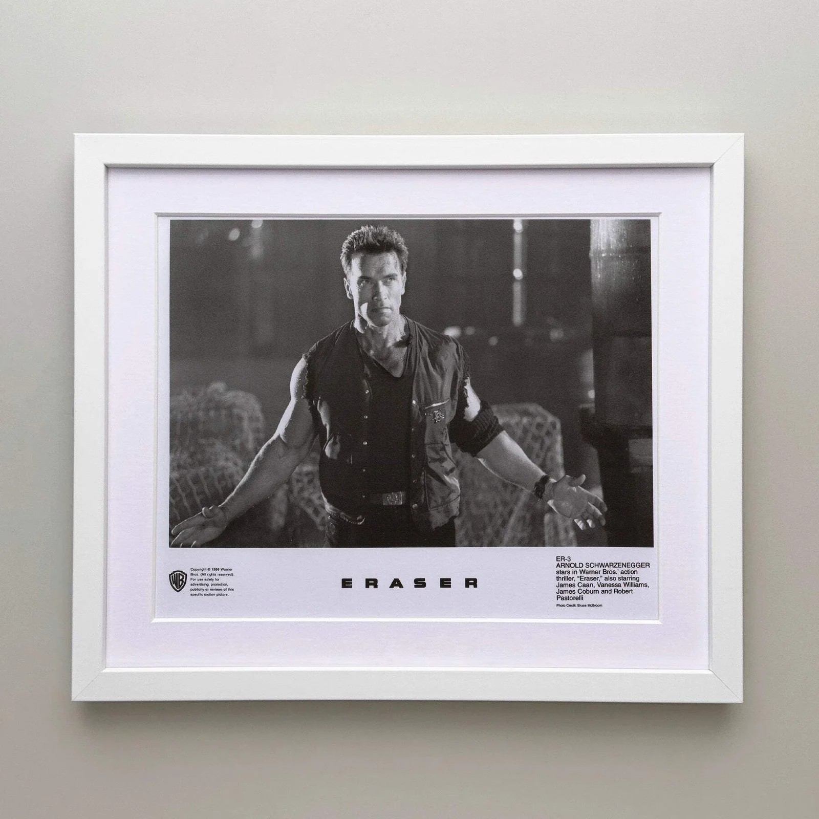 Eraser (1996) Press Publicity Still - Framed, image 3