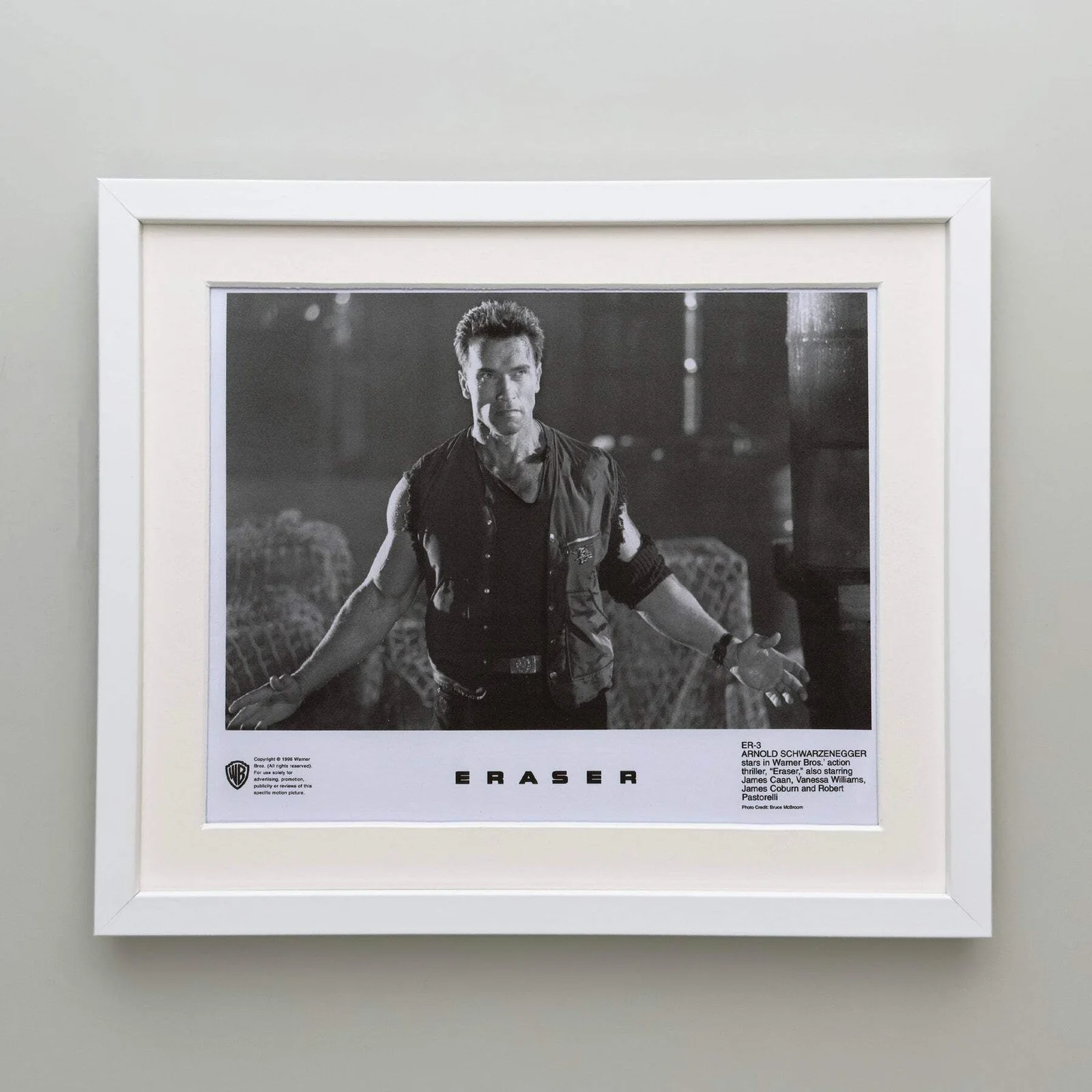 Eraser (1996) Press Publicity Still - Framed, image 4