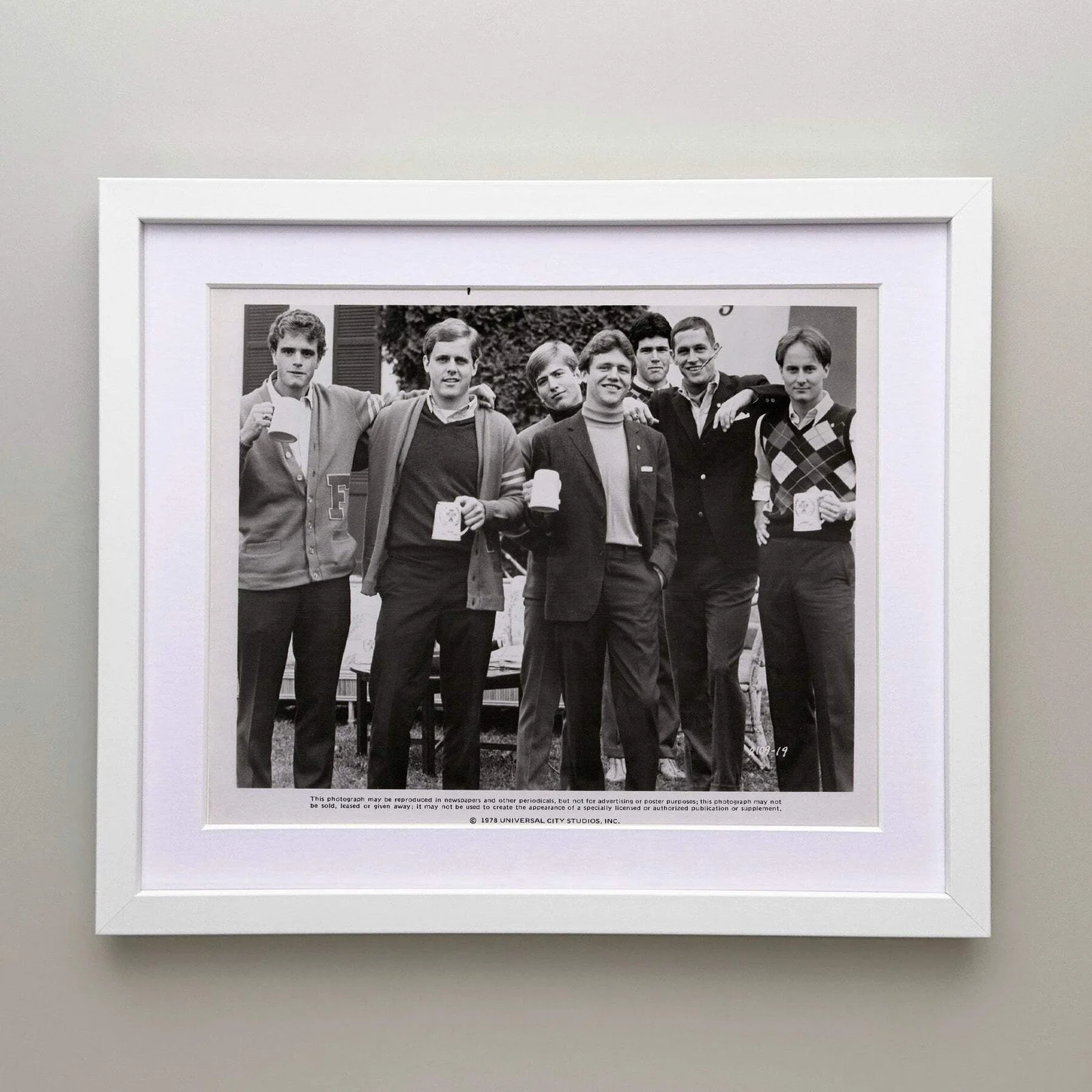 National Lampoons Animal House (1978) Press Publicity Still - Framed, изображение 3