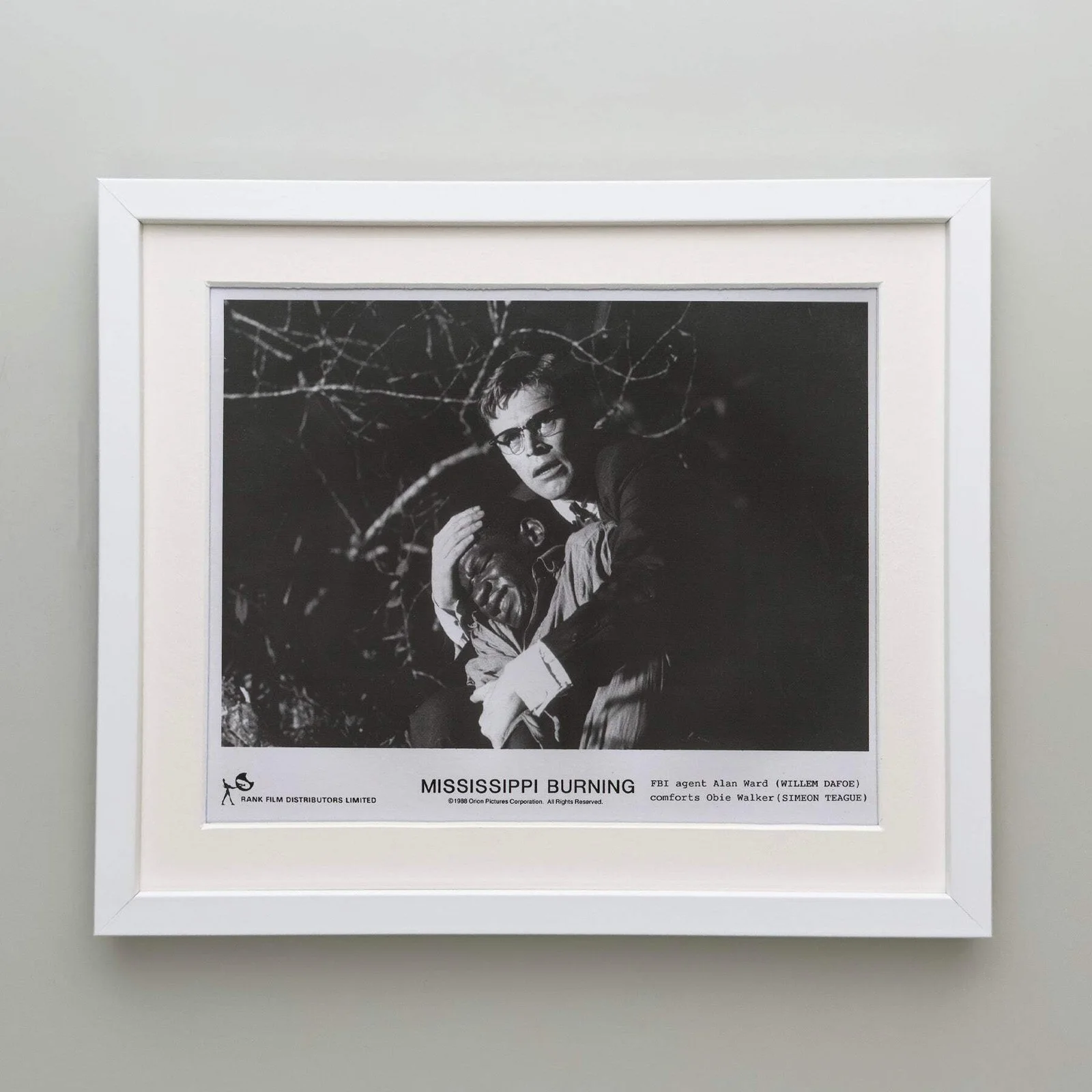 Mississippi Burning (1988) Press Publicity Still - Framed, image 4
