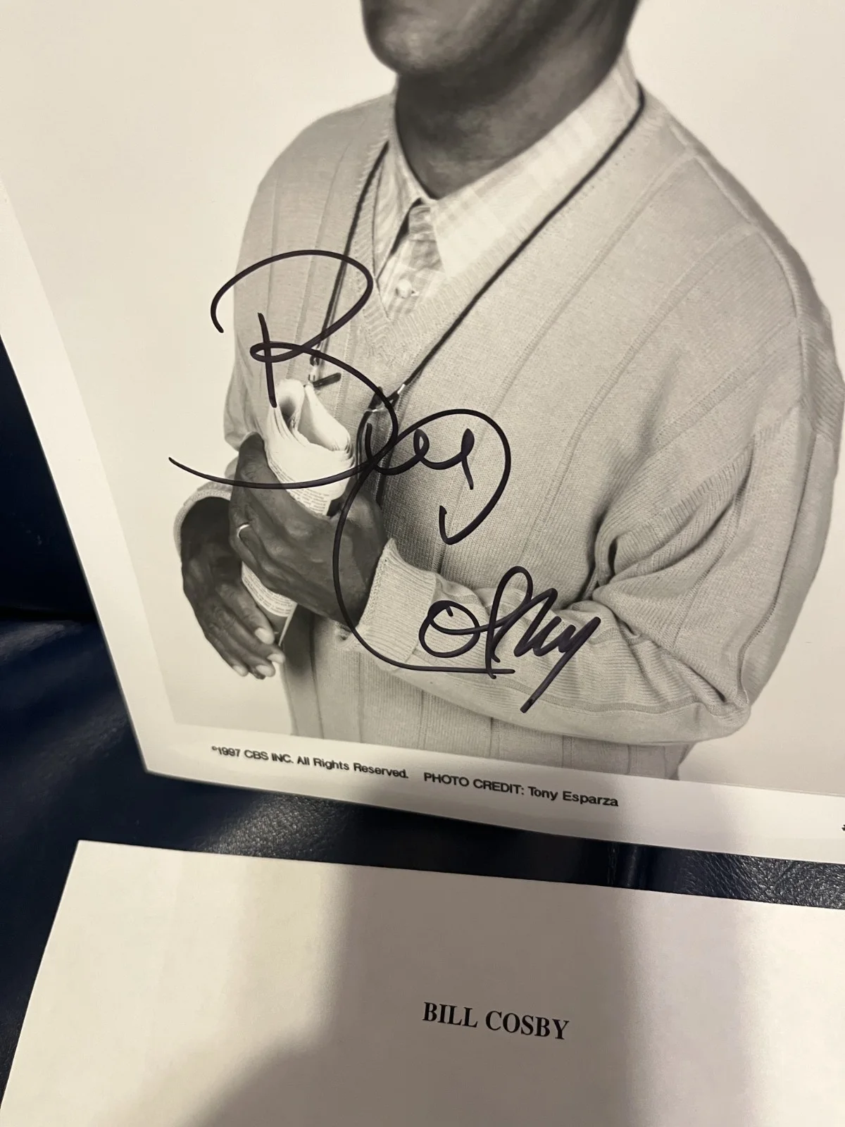 Movie TV Actor Comedian Bill Cosby Autograph Signed 8 by 10 Photo, LOA, изображение 2