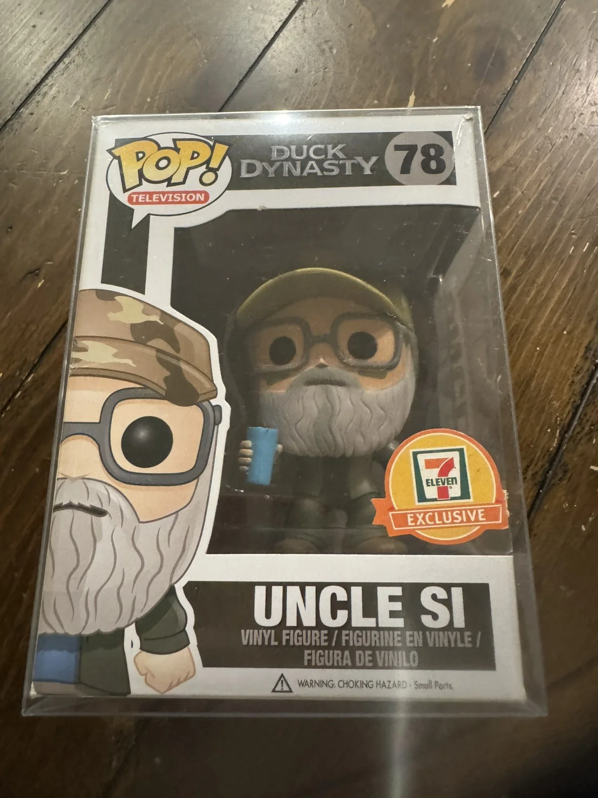 Si Robertson — Duck Dynasty Uncle Si Funko Pop 78 7/11 EXCL vaulted rare