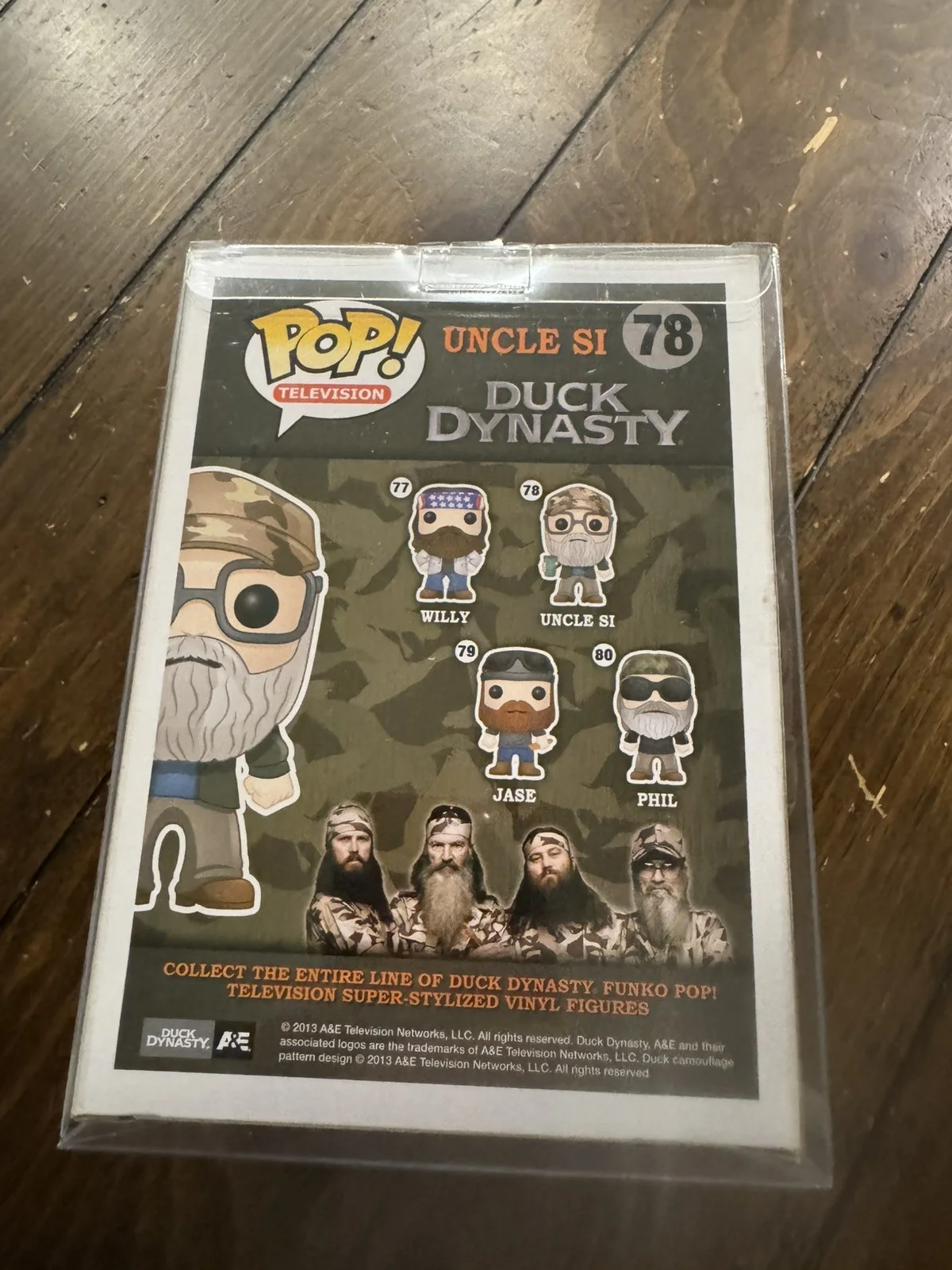 Si Robertson — Duck Dynasty Uncle Si Funko Pop 78 7/11 EXCL vaulted rare, изображение 2