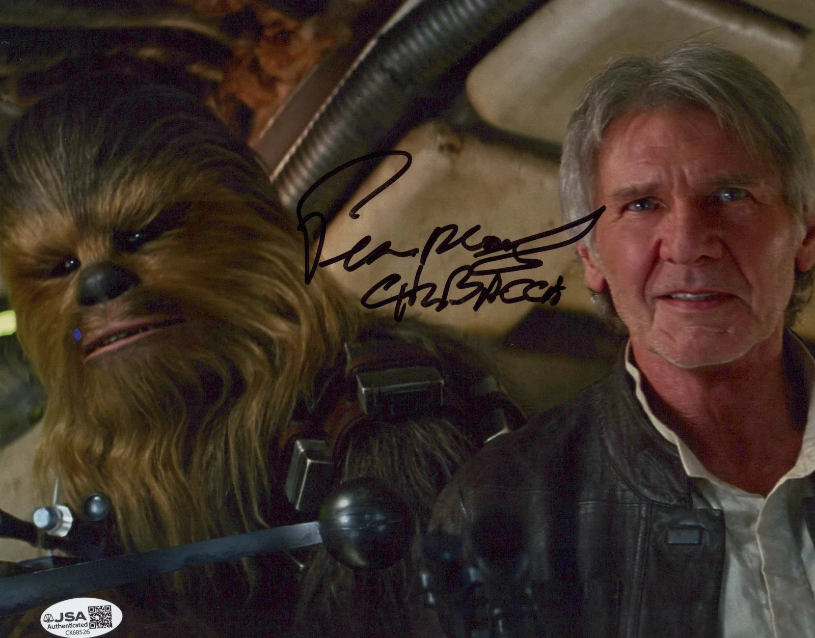 Peter Mayhew — Last One - Star Wars - Chewbacca 8x10 photo signed by Peter Mayhew (RIP) JSA COA