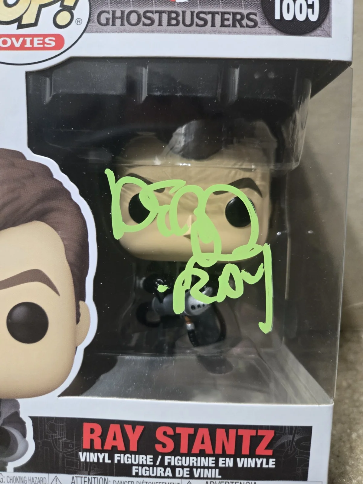 Dan Aykroyd — Dan Aykroyd SIGNED Ray Stanz Funko #1885! Beckett COA, image 2