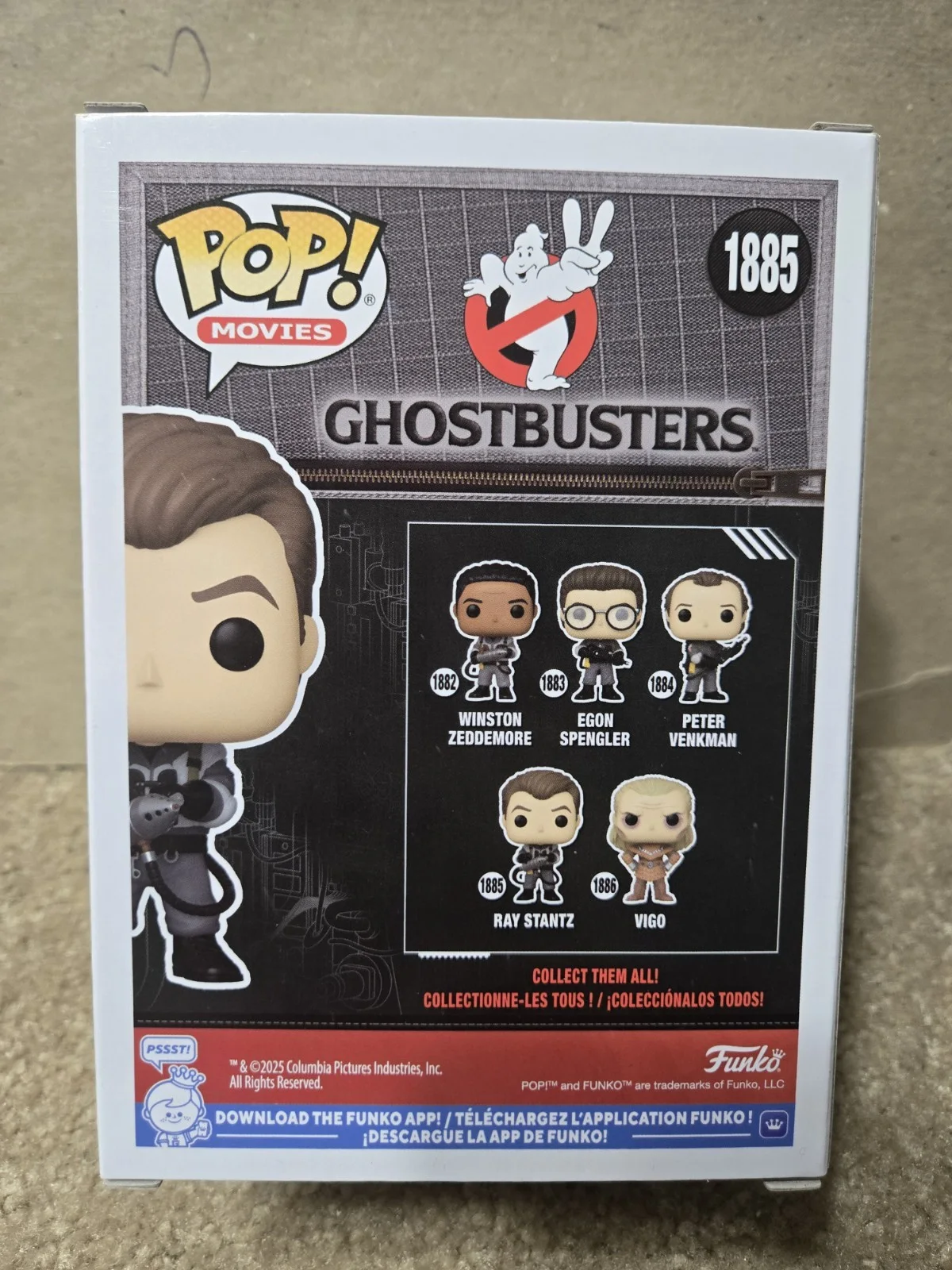 Dan Aykroyd — Dan Aykroyd SIGNED Ray Stanz Funko #1885! Beckett COA, image 3