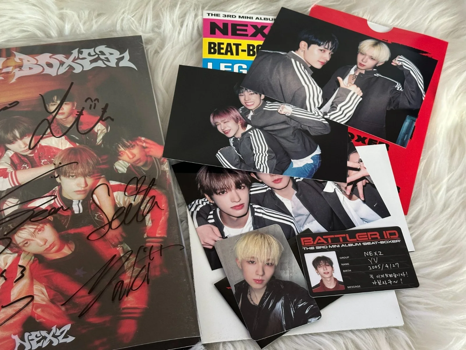 NEXZ - ALL MEMBERS Autograph(Signed) PROMO ALBUM, изображение 4