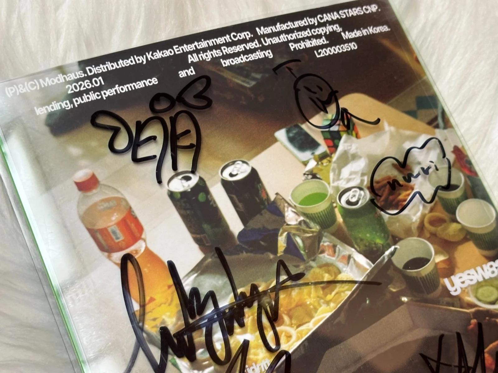 idntt- ALL MEMBER Autograph(Signed) PROMO ALBUM KPOP, image 5