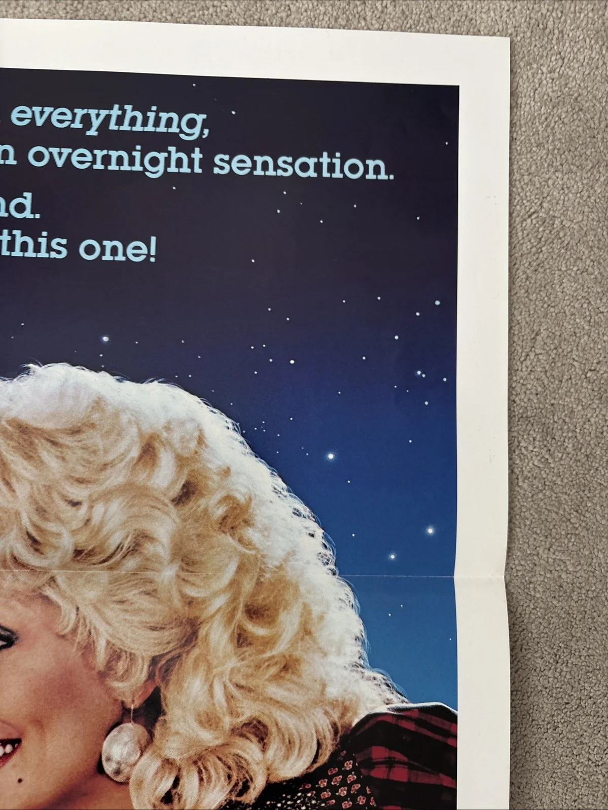 Rhinestone (1984) Original US One Sheet Movie Poster, image 4