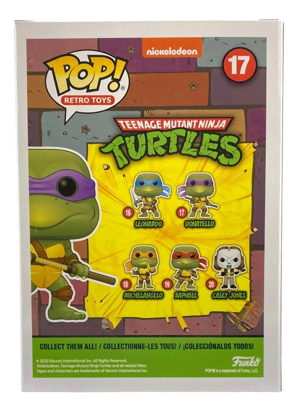 Corey Feldman — Corey Feldman Signed Teenage Mutant Ninja Turtles Funko Pop #17 Peace BAS, image 3