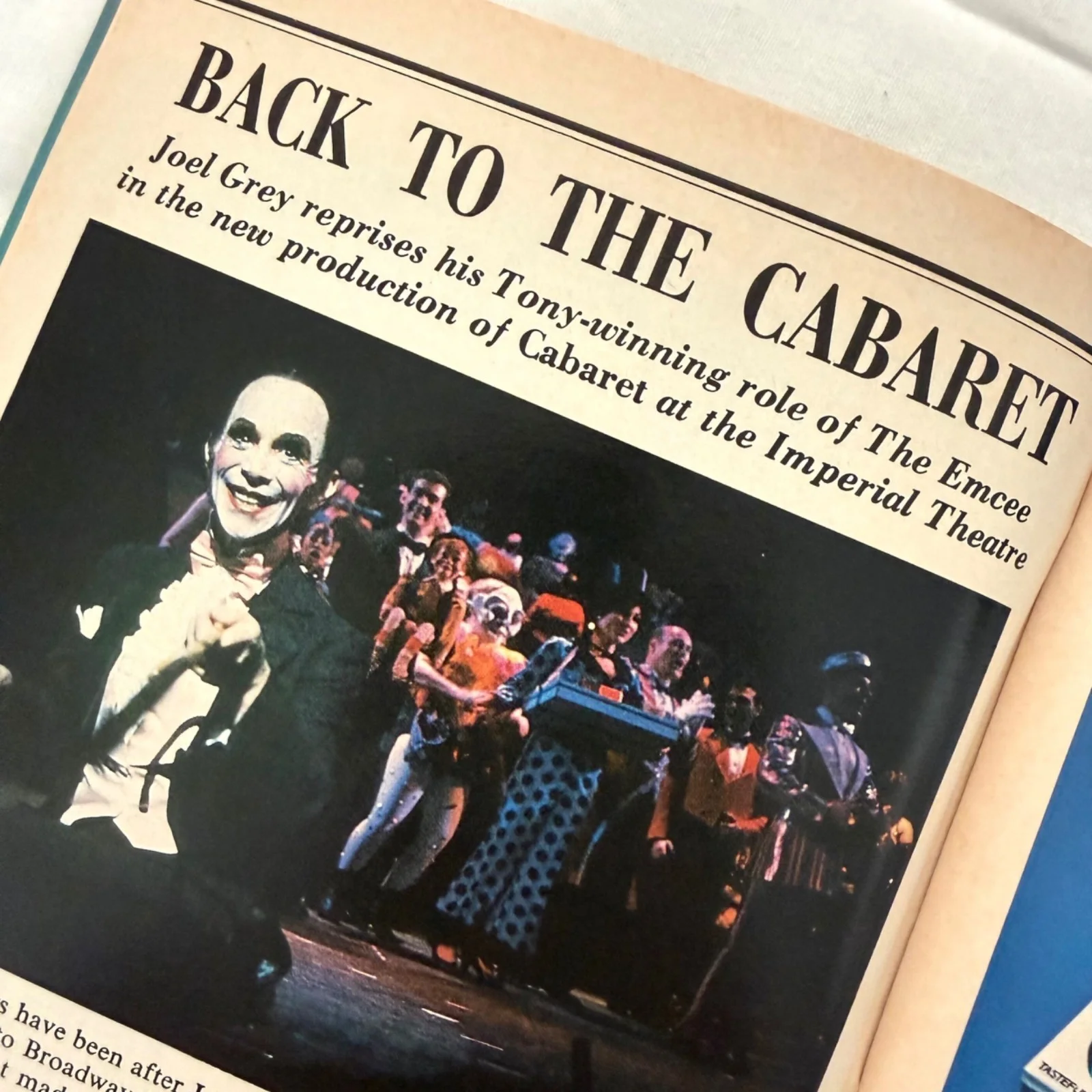 Les Miserables Playbill 1987 Broadway Theatre Vol 87 No 11 With Inserts, image 4