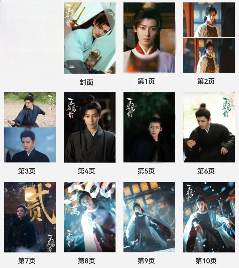 New Hou Minghao 玉茗茶骨 Picture Photo Album Book Collection, изображение 2