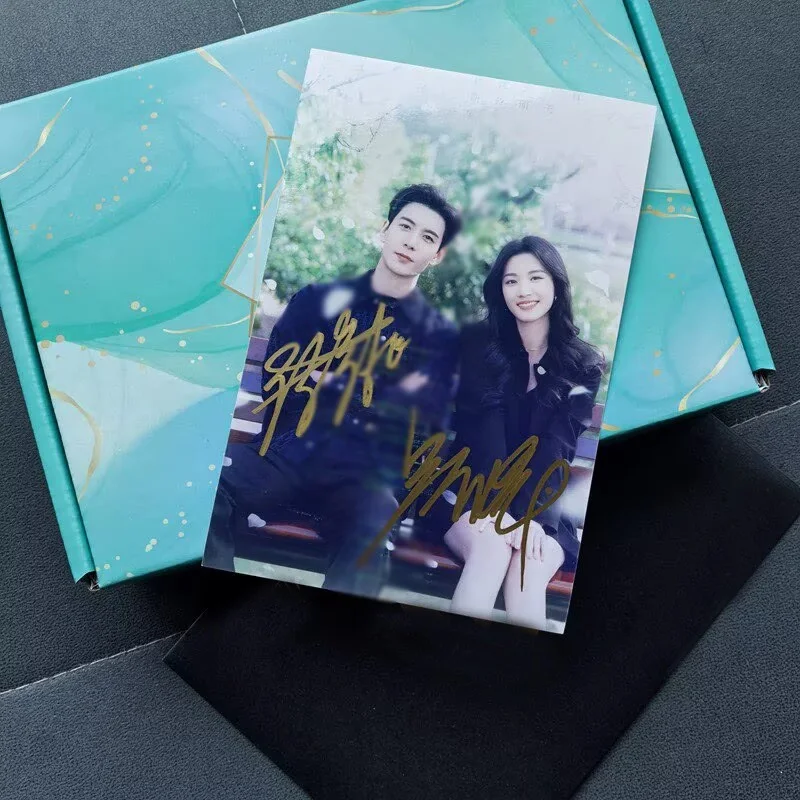 Love Between Lines Chen Xingxu Lu Yuxiao 6" Signed Autographed Photo Collection, изображение 4