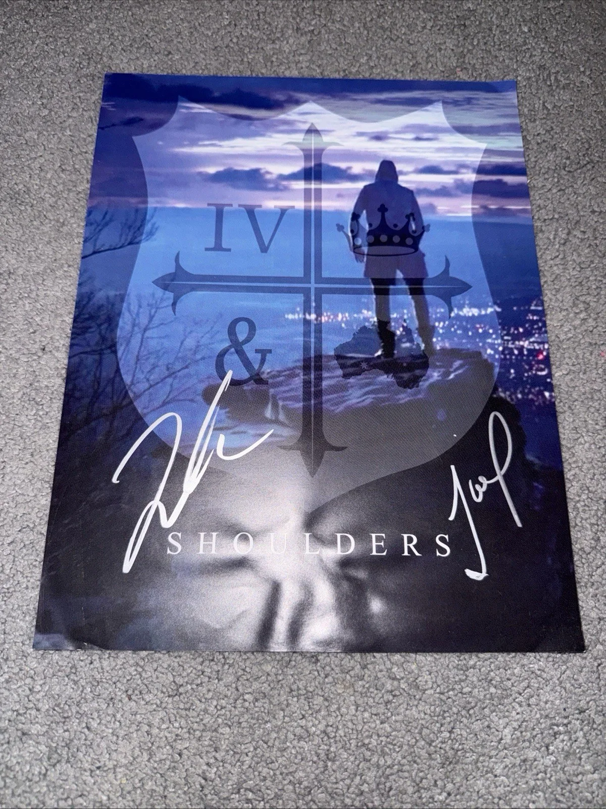 for King & Country AUTOGRAPH SIGNED Lyric Sheet Shoulders Joel & Luke Smallbone, image 5
