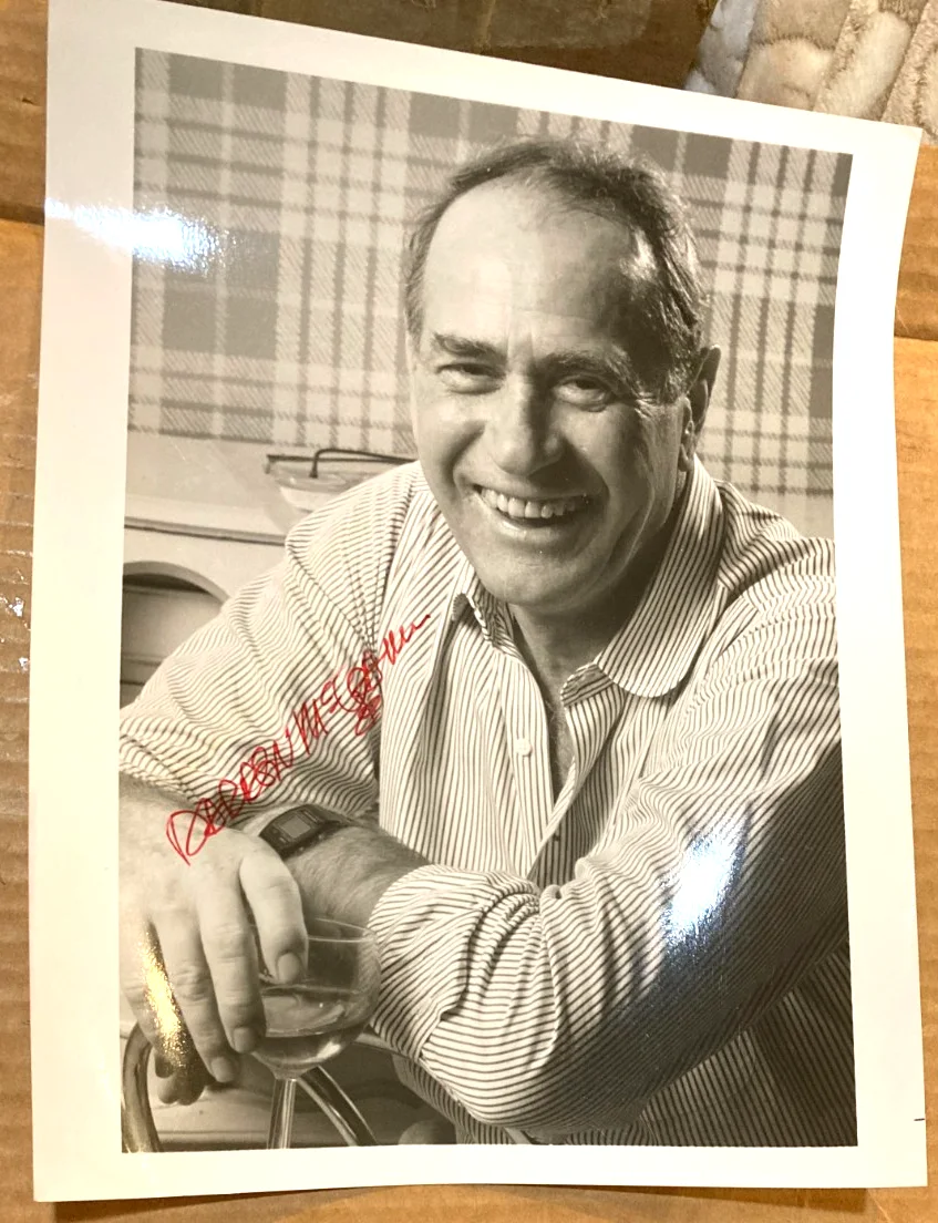 DARREN McGAVIN — VINTAGE DARREN McGAVIN SIGNED AUTOGRAPH 8X10 B&W PHOTO CERTIFICATE