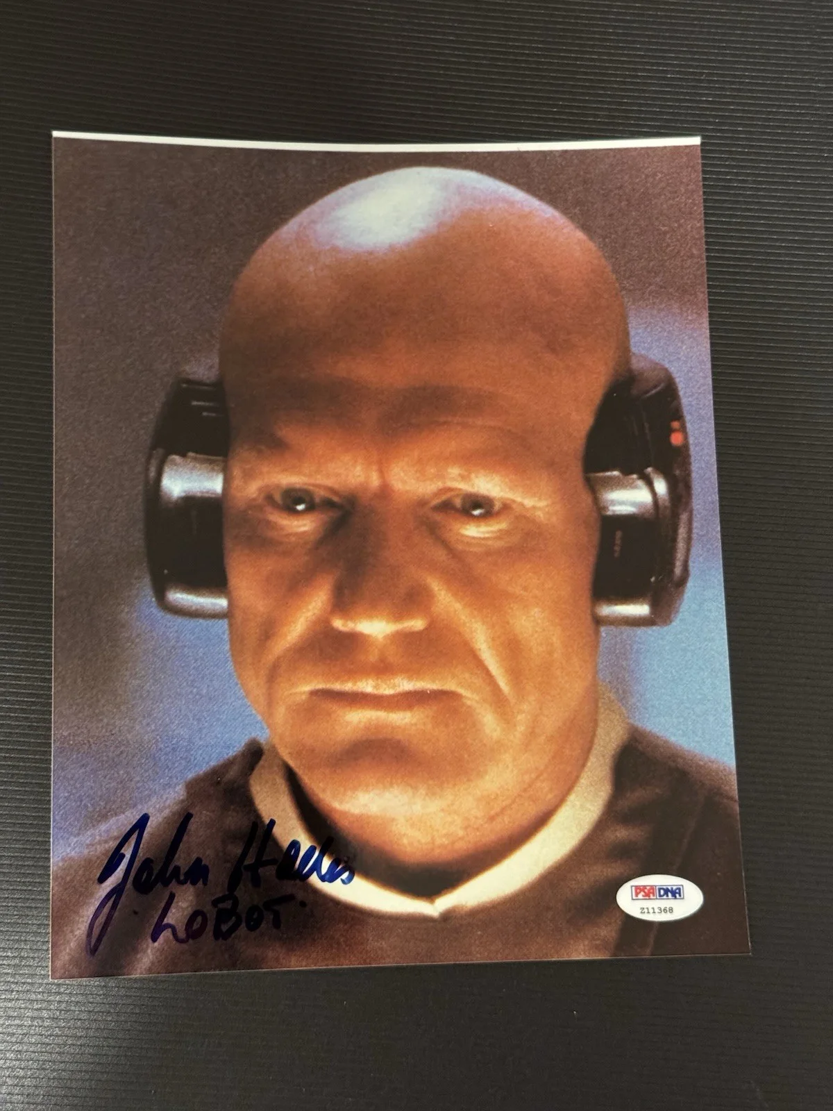 John Hollis — John Hollis "Lobot STAR WARS Empire Strikes Back ESB" Signed Photo Auto 8x10 PSA