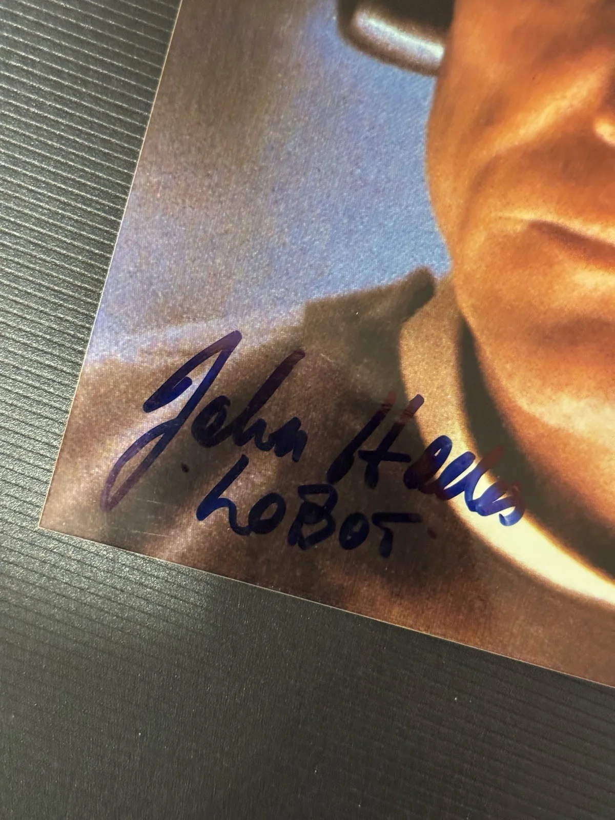 John Hollis — John Hollis "Lobot STAR WARS Empire Strikes Back ESB" Signed Photo Auto 8x10 PSA, изображение 2