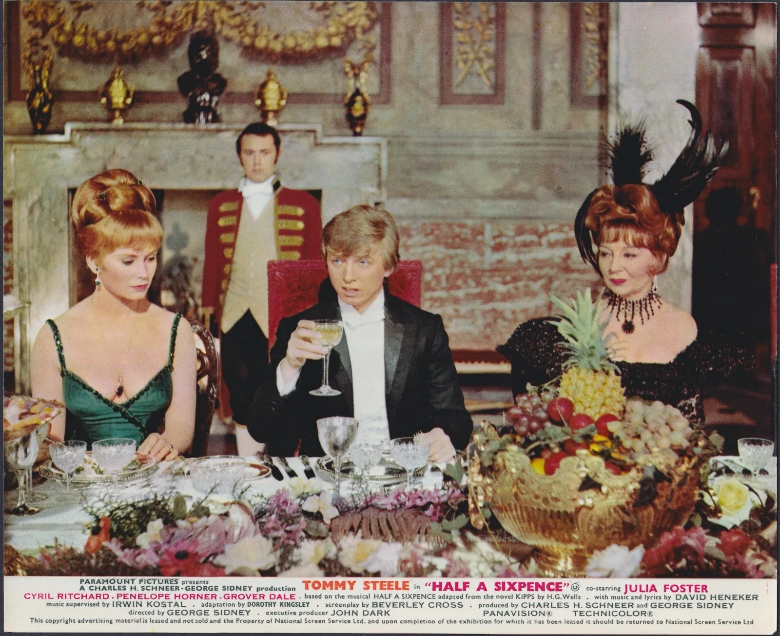 Half a Sixpence 8x ORIGINAL UK FOH Lobby Cards Tommy Steele 1967, изображение 5