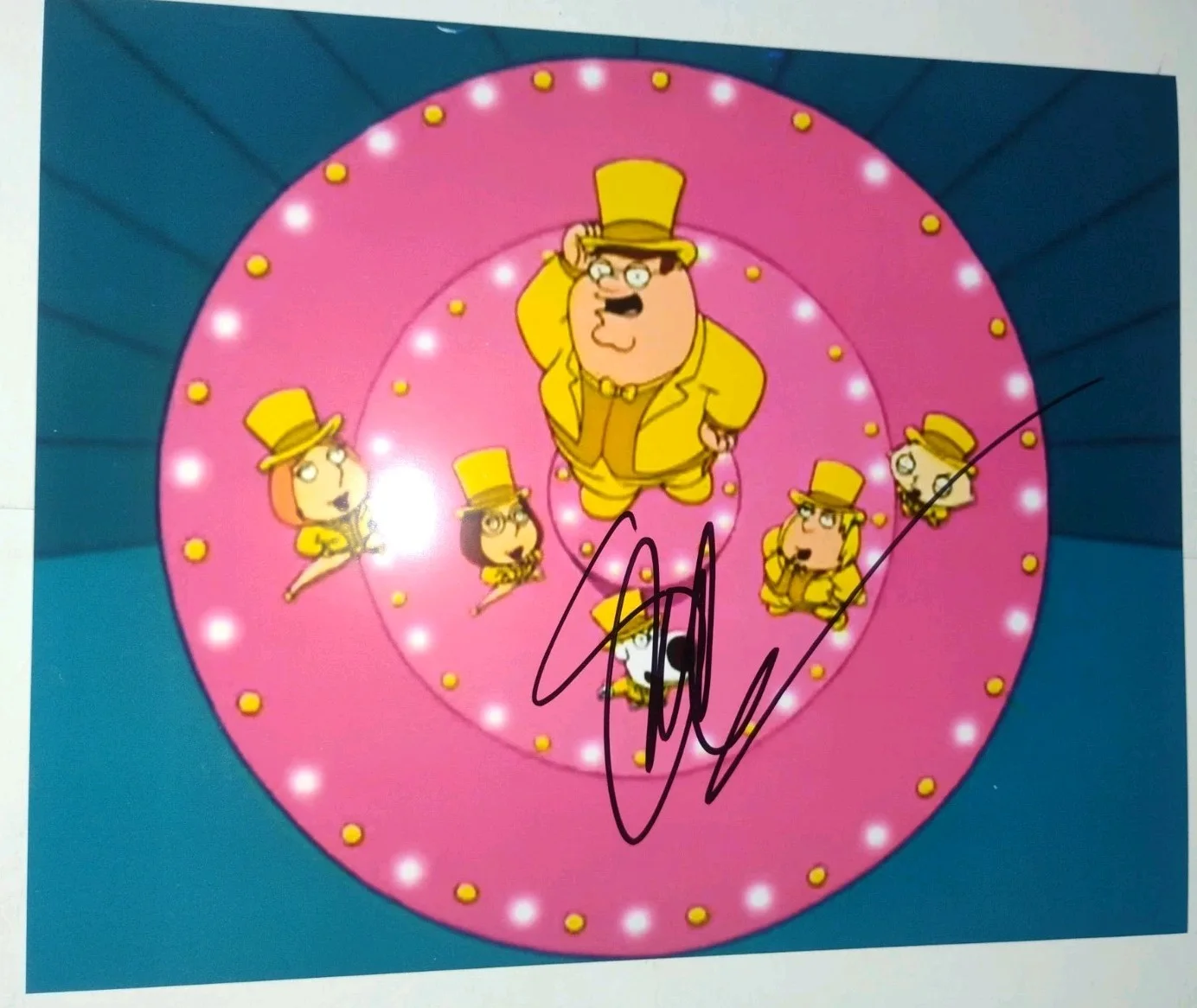 Seth MacFarlane — SETH MACFARLANE FAMILY GUY CREATOR ARTIST TED SIGNED AUTOGRAPH 8X10 PHOTO PROOF