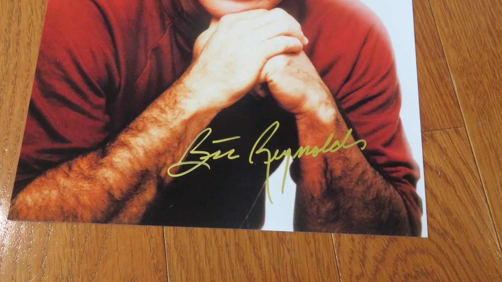 Burt Reynolds Autographed Hand Signed Photo Boogie Nights Smokey Bandit 8.5x11, изображение 3