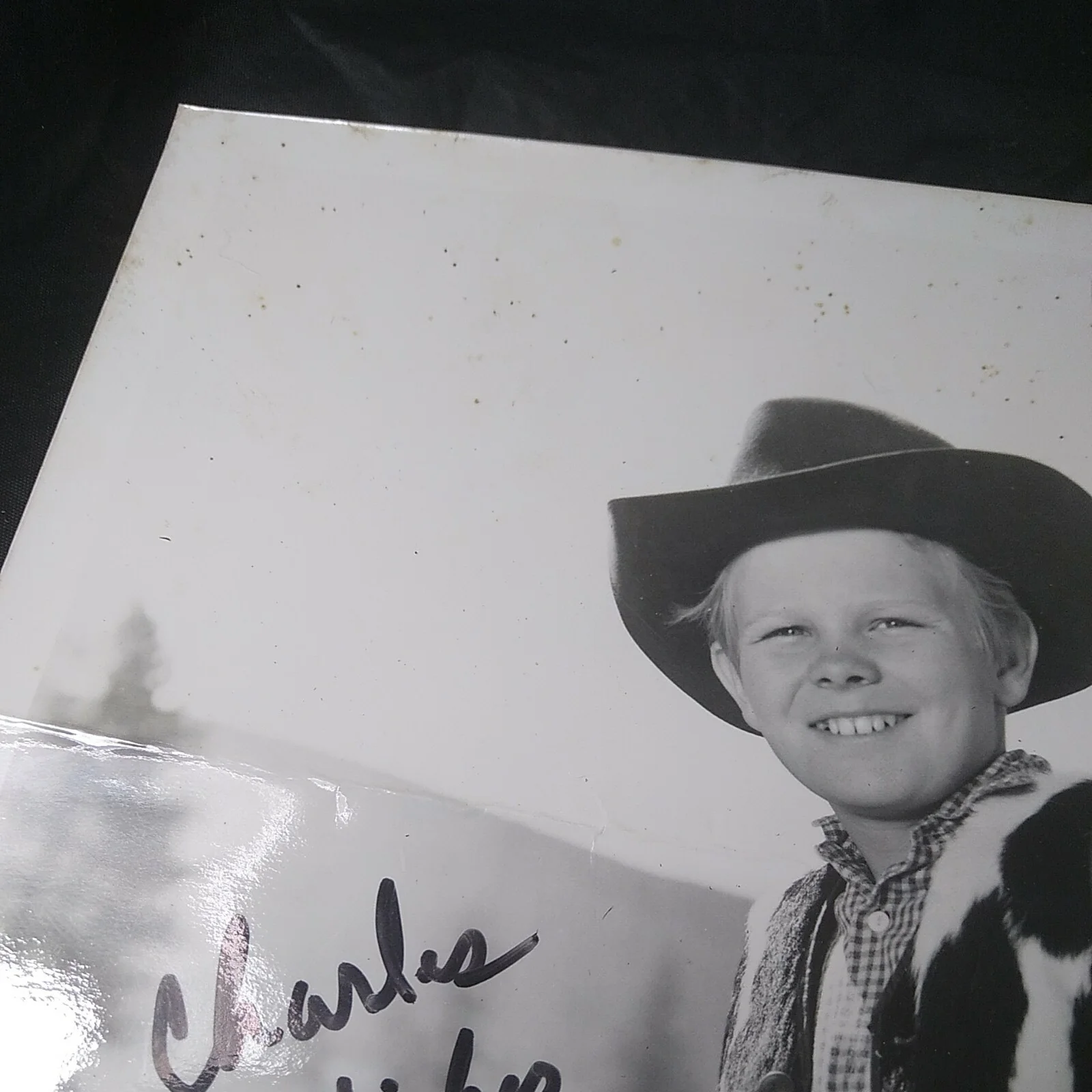 peggy stewart — Gary Gray hand signed autographed 8x10 50s child actor, Lassie, UNFRAMED, image 3