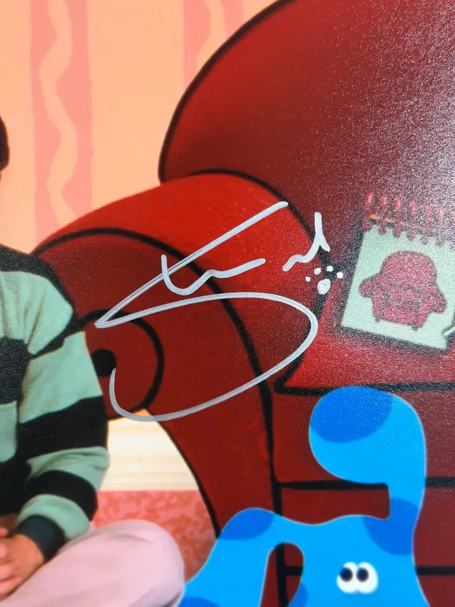 Steve Burns — Steve Burns Signed Blues Clues 8x10 Photo, изображение 2