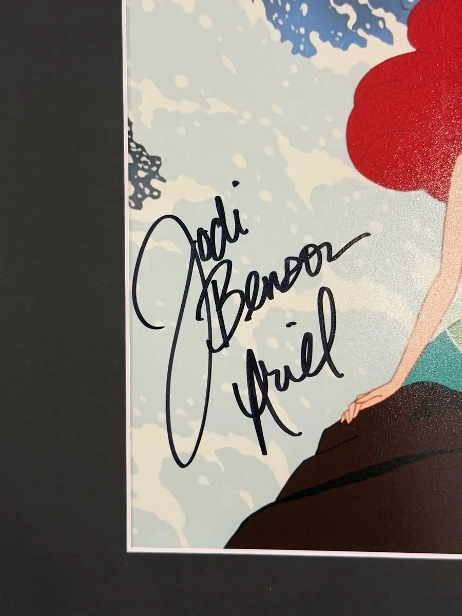 Jodi Benson — Jodi Benson Signed The Little Mermaid 8x10 Photo, image 2