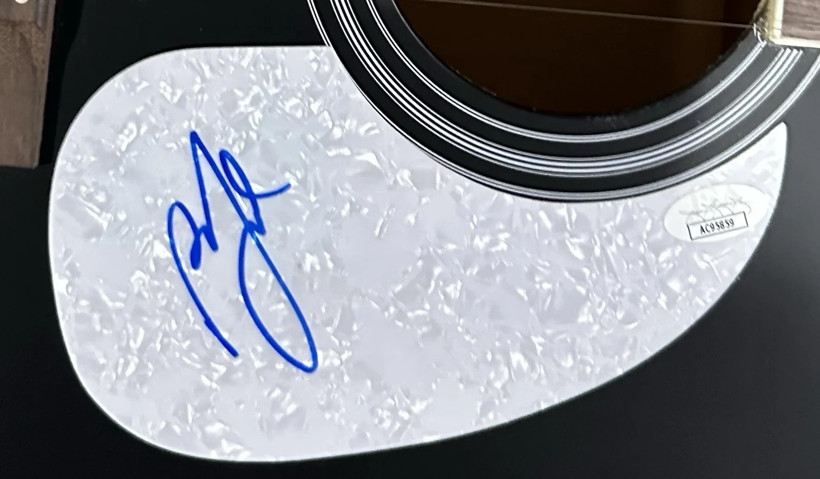Billy Joel Signed Guitar Piano Man Billy Joe Autographed Guitar (Elton John) JSA, image 2