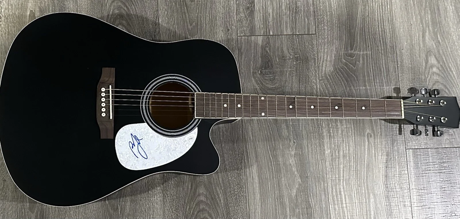 Billy Joel Signed Guitar Piano Man Billy Joe Autographed Guitar (Elton John) JSA, image 5