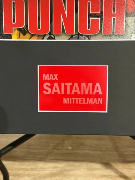 Max Mittelman — Max Mittelman Signed One Punch Man 11x14 Photo, image 3