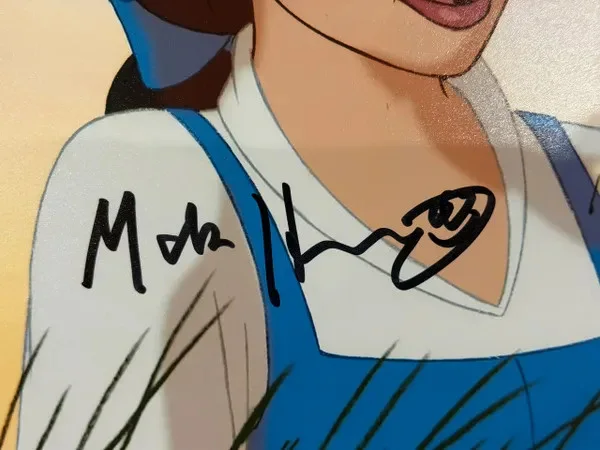 Mark Henn — Mark Henn Signed Beauty and The Beast 8x10 Photo, image 2