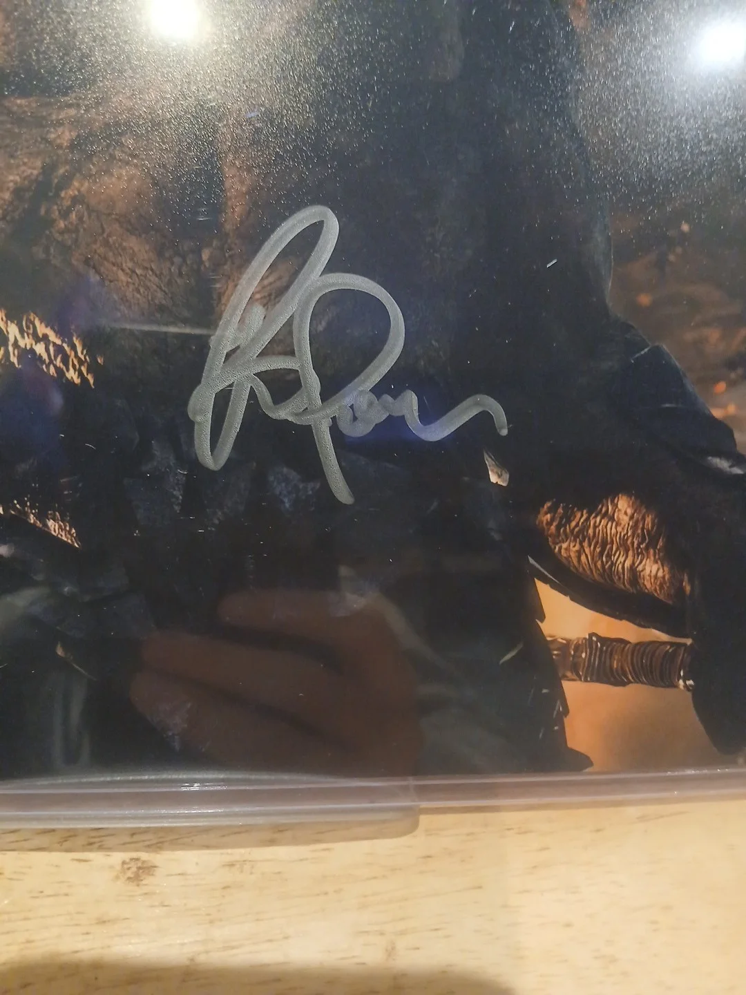 Darkseid 8x10 Photo Signed By Ray Porter Beckett COA, image 2