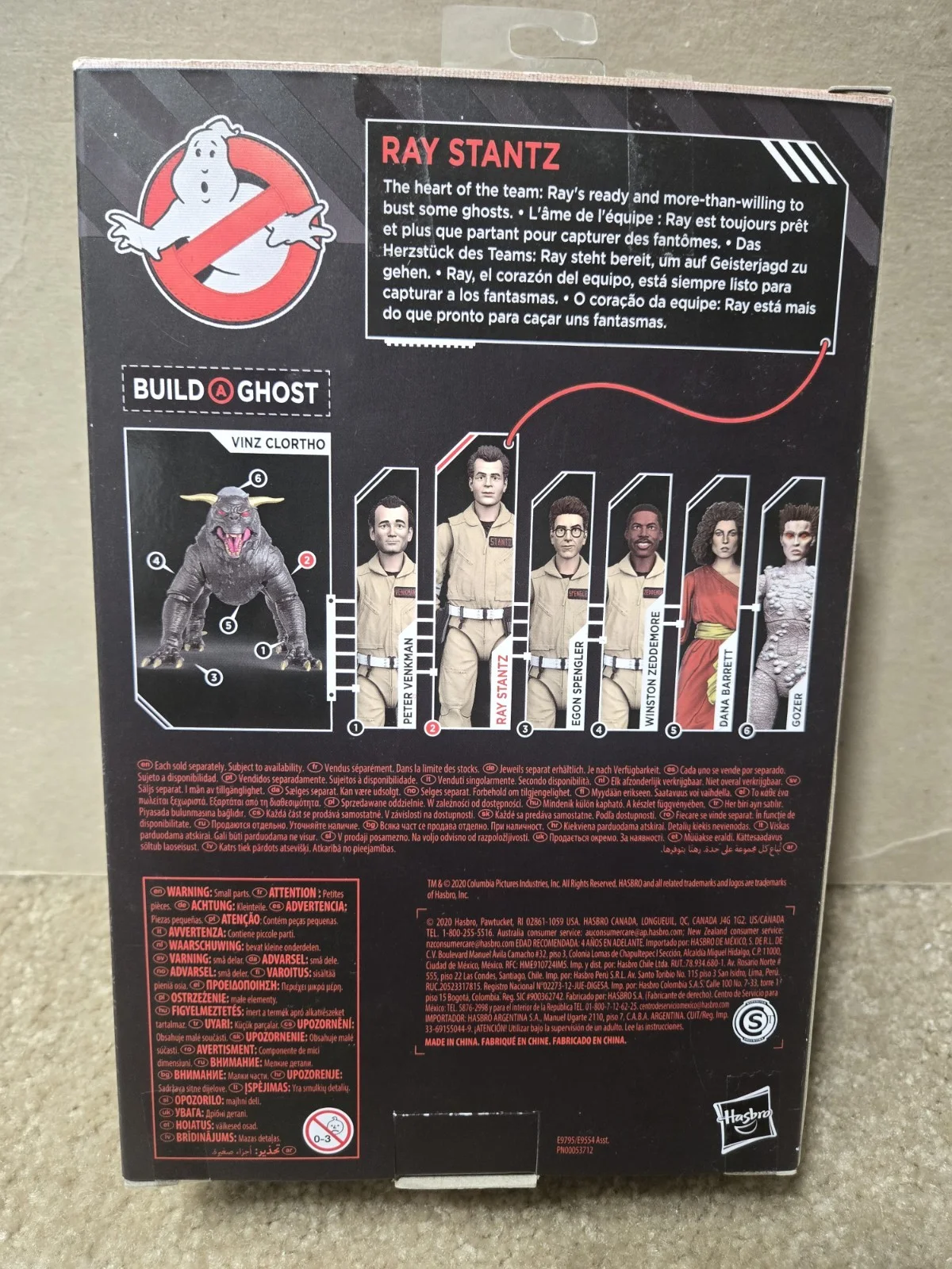 Dan Aykroyd — Dan Aykroyd Signed Hasbro Ray Stantz Figure with QUOTE/Full CN! Beckett COA, изображение 3
