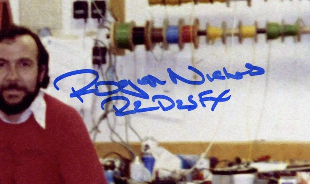 ROGER NICHOLS SIGNED AUTOGRAPHED 11x14 PHOTO ILM SFX R2-D2 STAR WARS BECKETT BAS, image 2