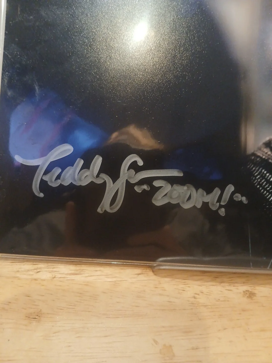 TEDDY SEARS AUTOGRAPHED 8X10 PHOTO (THE FLASH / ZOOM) - Beckett Authenticated, изображение 2