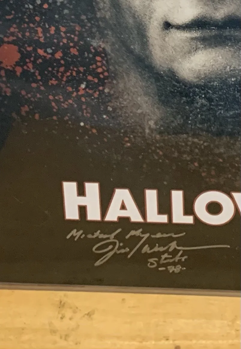 HALLOWEEN Signed Movie Photo Poster Michael Meyers/Jim Winburn COA JSA 20x16, изображение 2