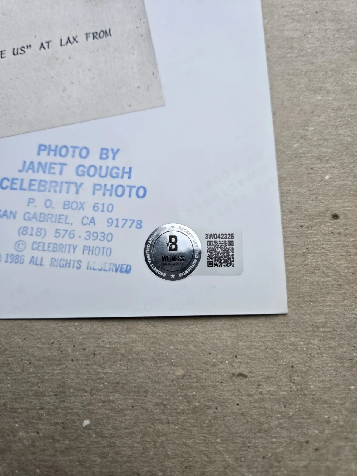 Dan Aykroyd — Dan Aykroyd SIGNED 1986 Spies Like Us LAX Type 1 Photograph! Beckett COA!, image 4