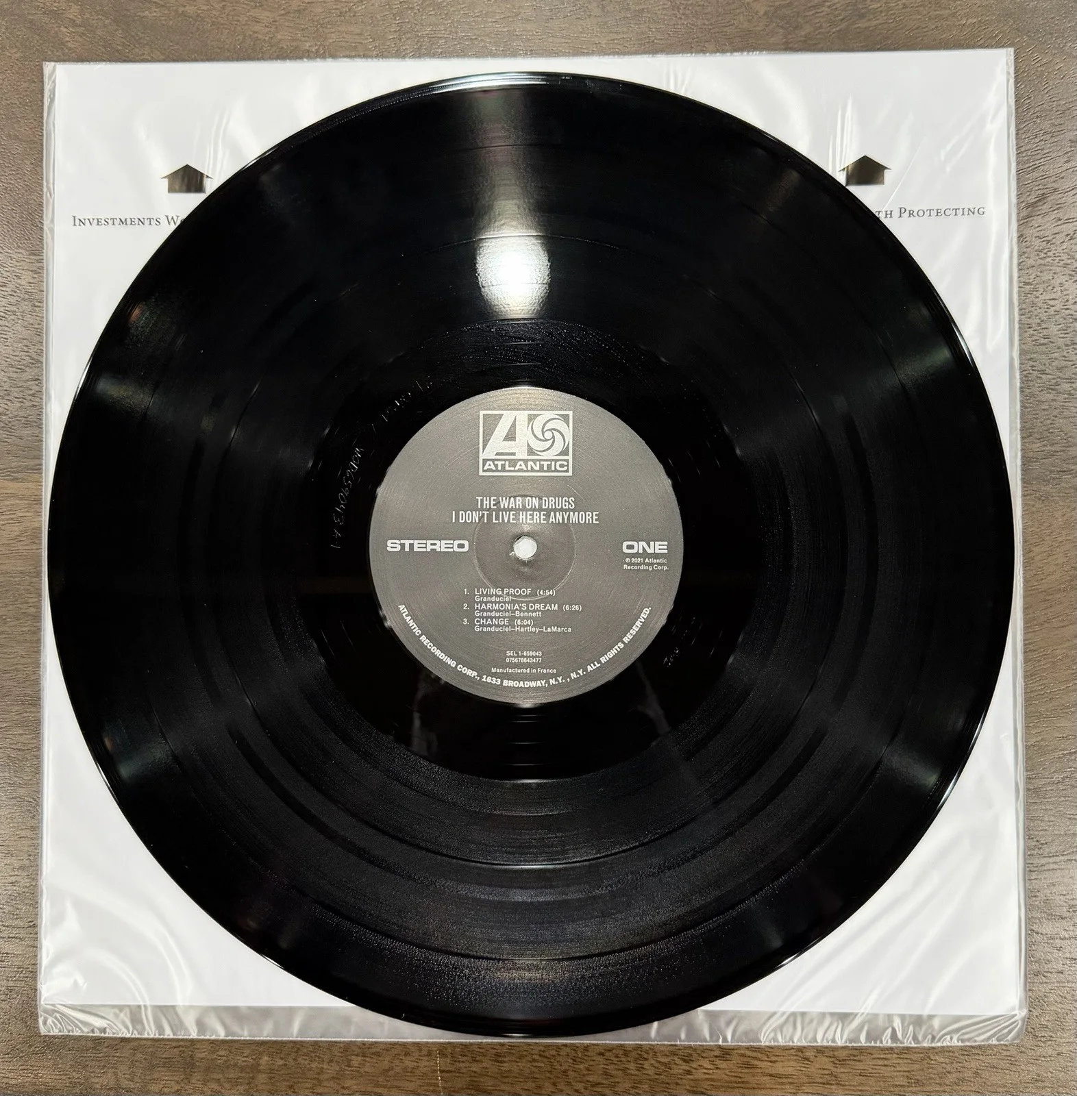 The War On Drugs - I Don't Live Here FULLY SIGNED Autographed LP Record Vinyl, изображение 4