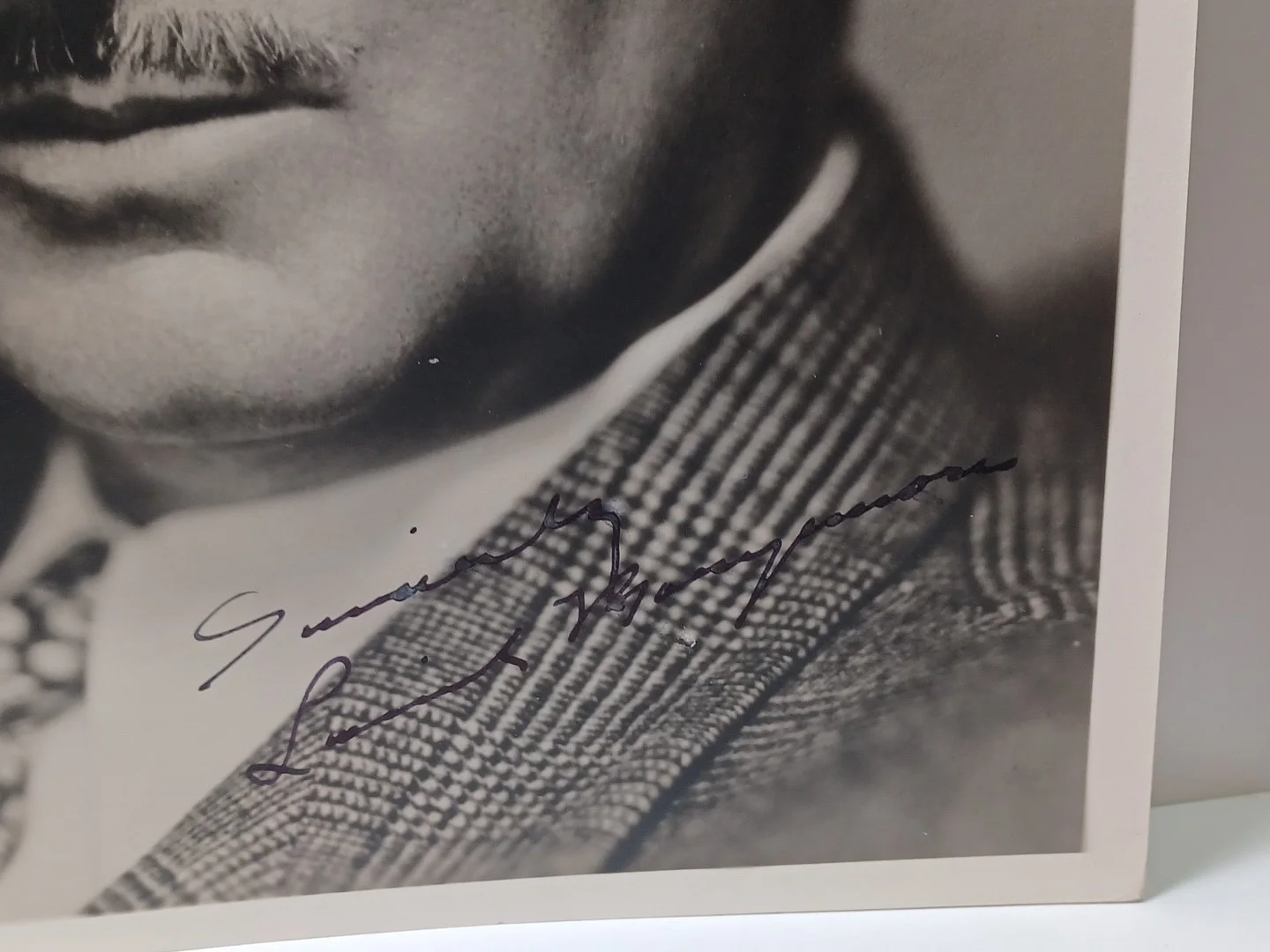 Lionel Barrymore - Fountain Pen Signed Vintage Original 30's Photograph RRP 520, изображение 2