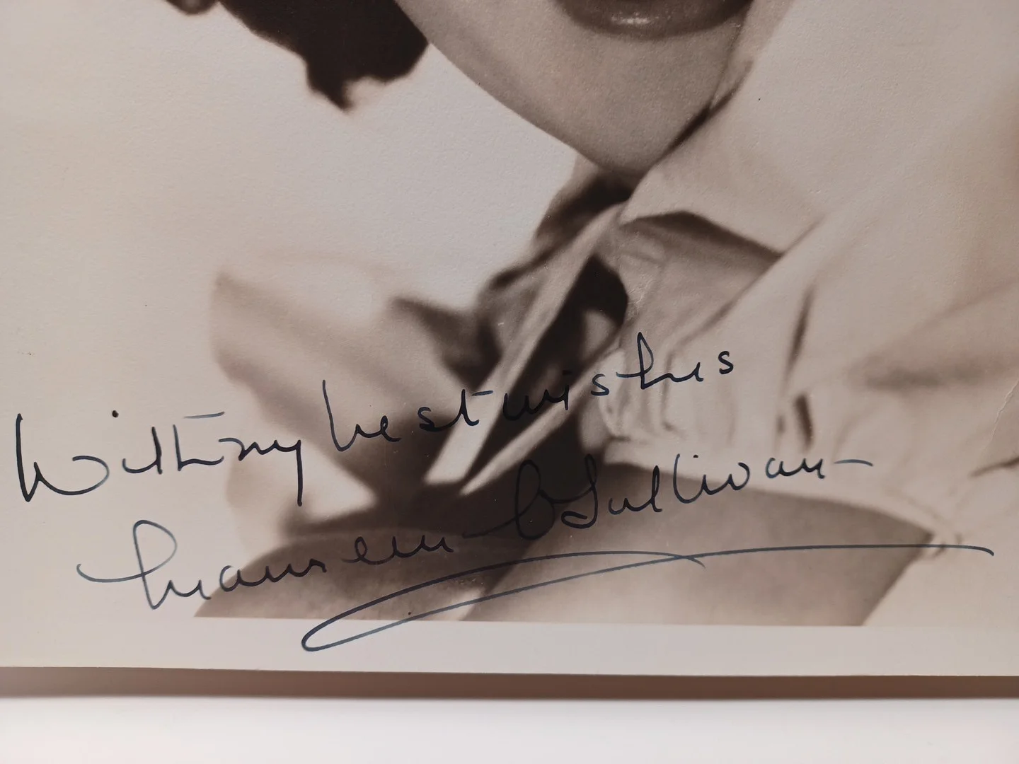 Maureen O'Sullivan Tarzan Actress Original Autographed Photo 8 x 10 RRP 522, image 2