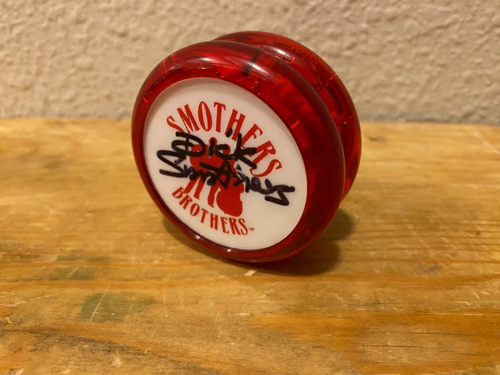 The Smothers Brothers — Signed YO-YO by DICK & TOM SMOTHERS 1990s, image 5