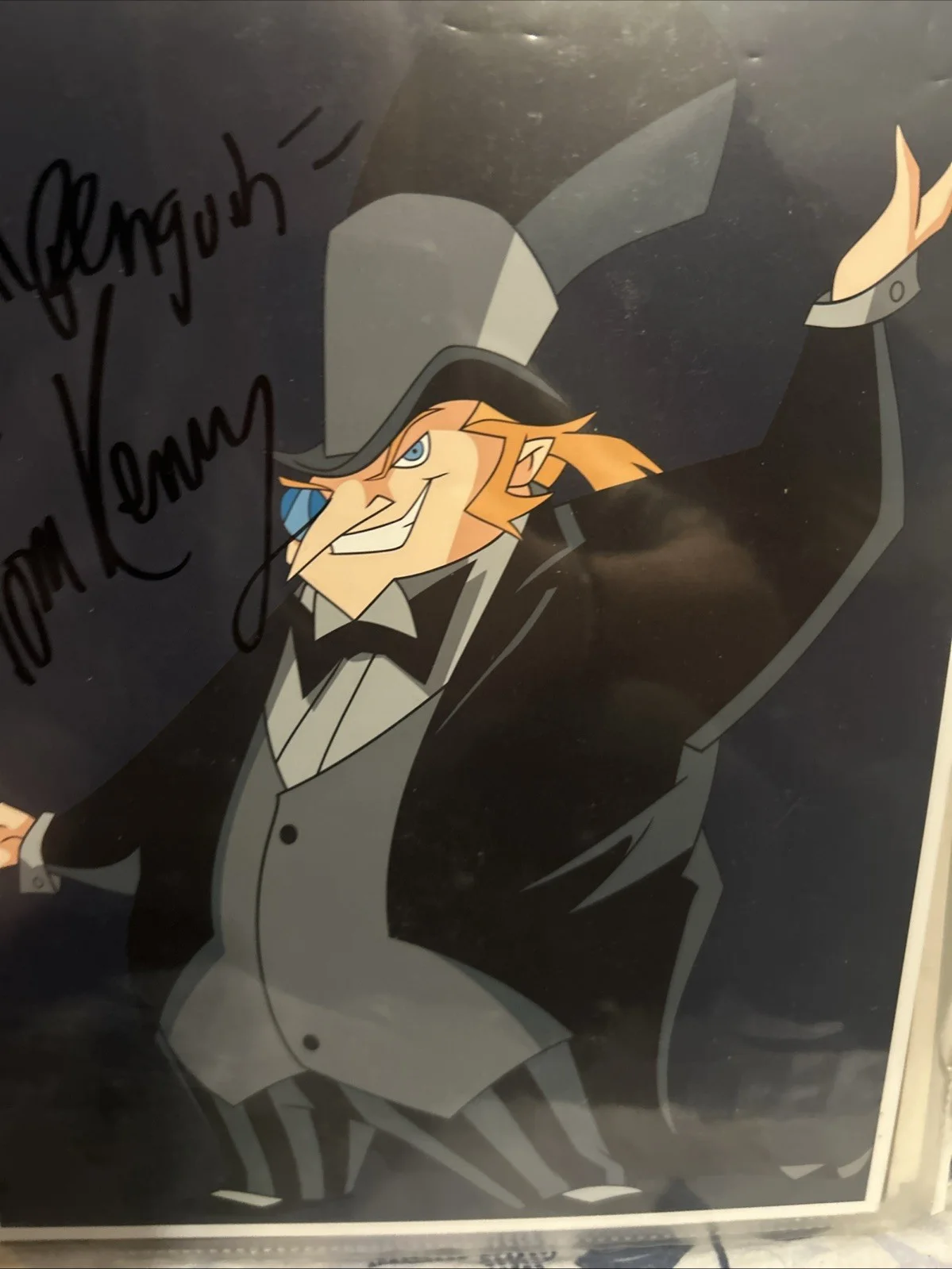 Tom Kenny — Tom Kenny Autographed Color 8x10 Photo Of The Penguin Cartoon Original, изображение 5